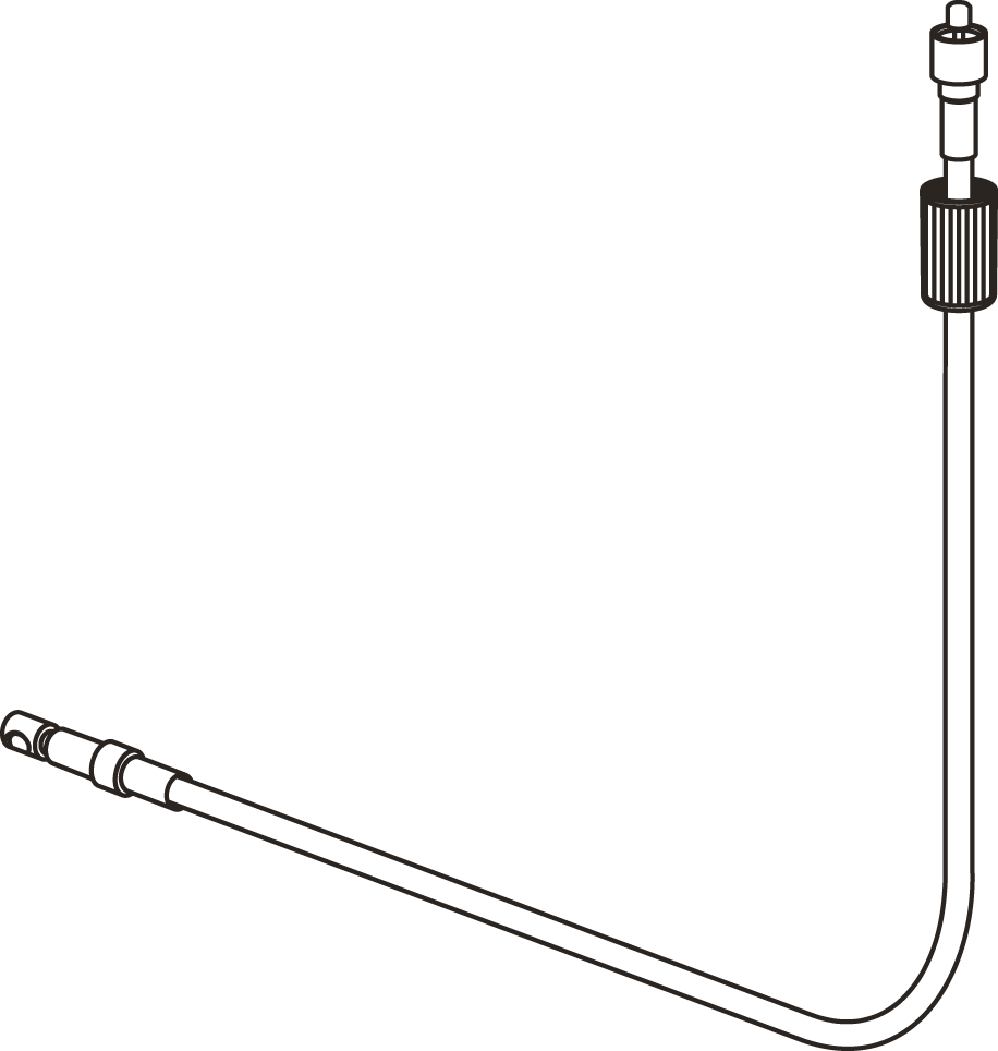 ET V  Kabelzug 600mm mit Klemmkopfmutter